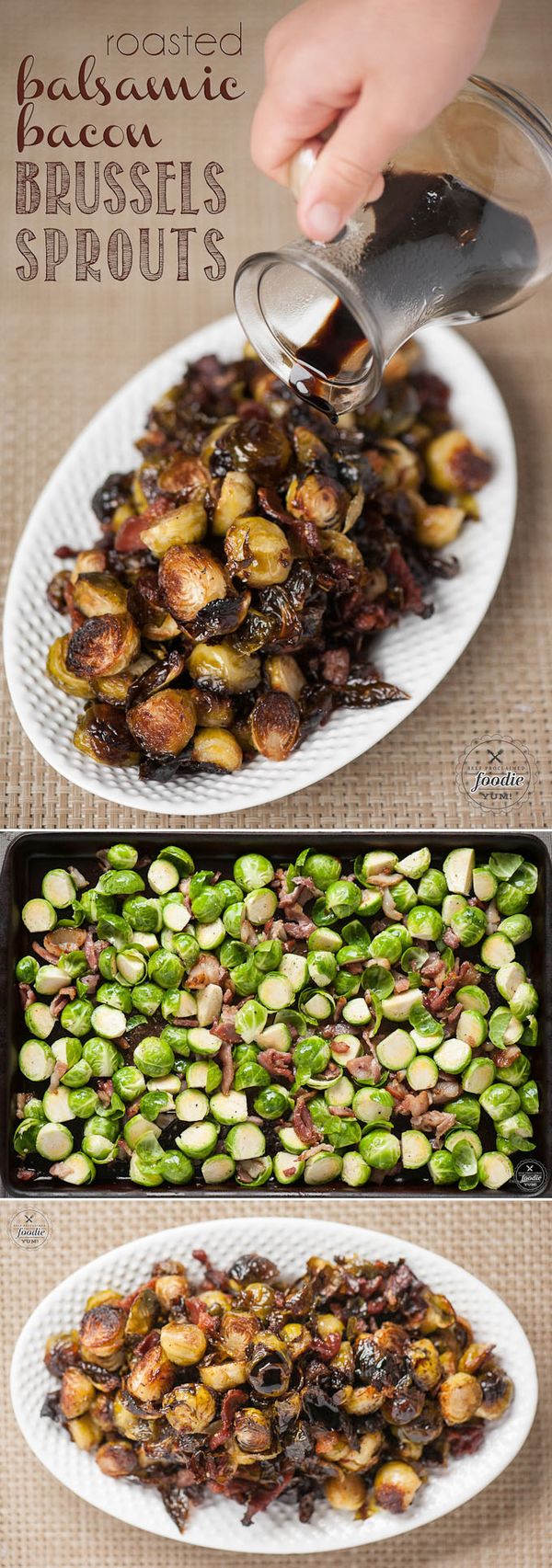 Balsamic Roasted Brussel Sprouts