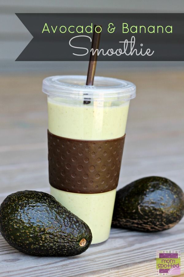 Banana & Avocado Smoothie