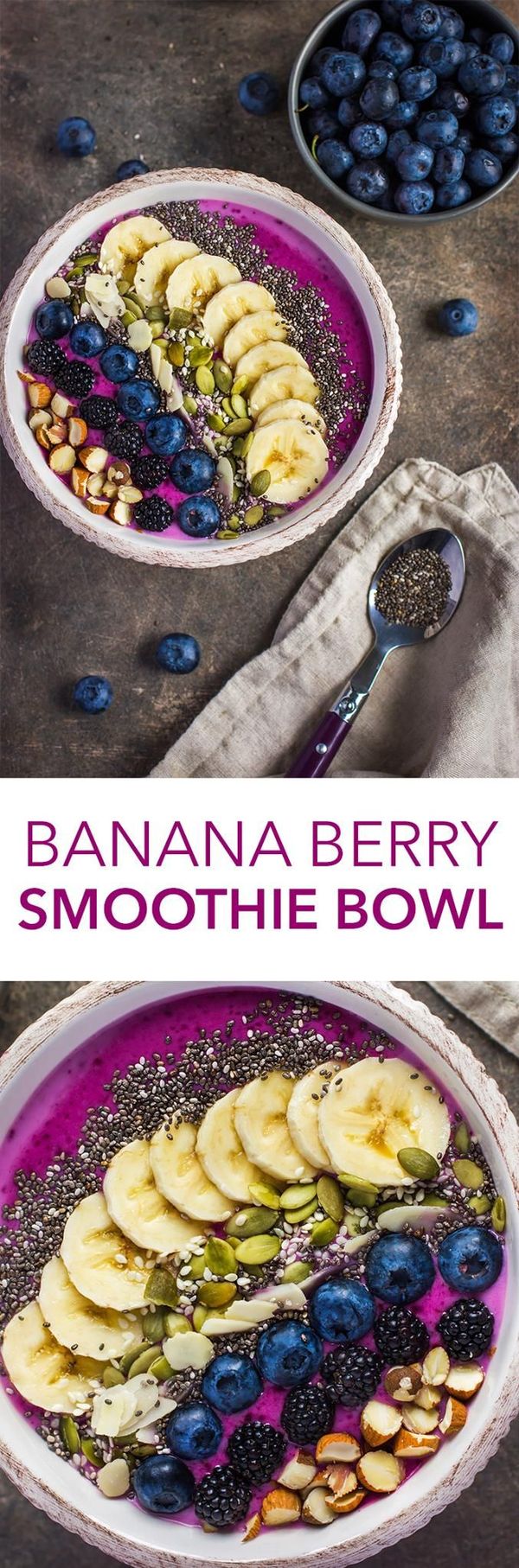 Banana Berry Smoothie Bowl