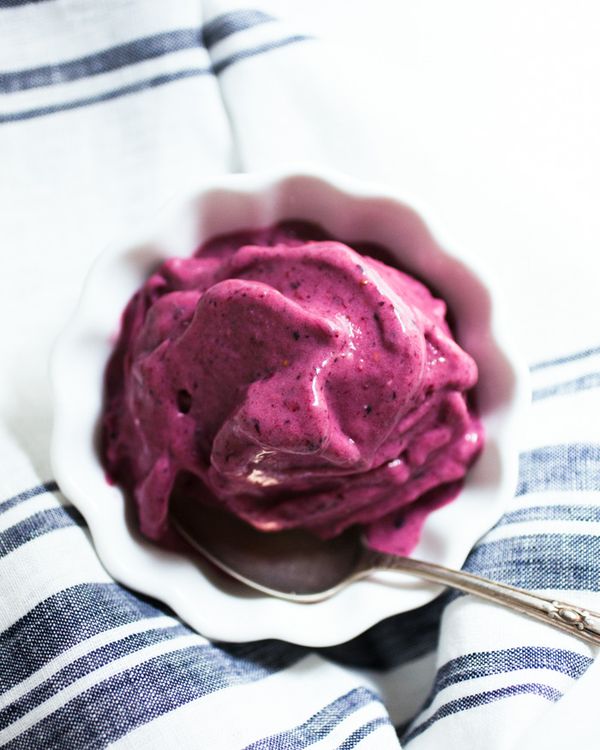 Banana Berry Vegan Ice Cream