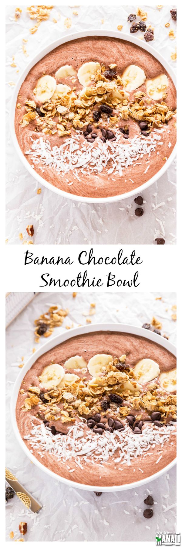 Banana Chocolate Smoothie Bowl