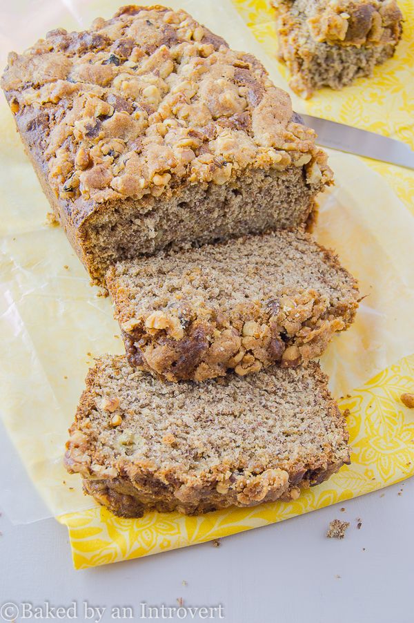 Banana Flax Seed Bread