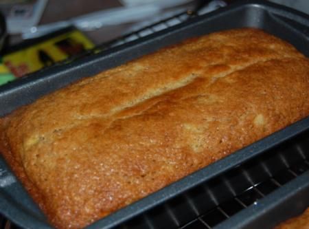 Banana mochi bread