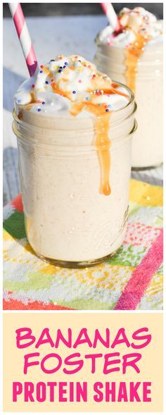 Bananas Foster Protein Shake