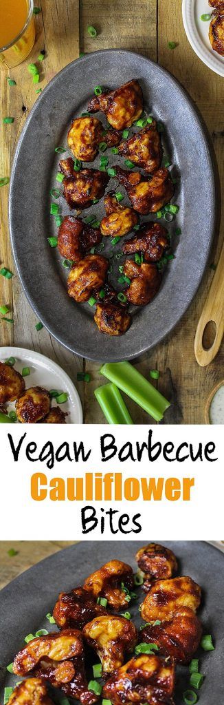 Barbecue Cauliflower Bites (Vegan & Gluten-Free