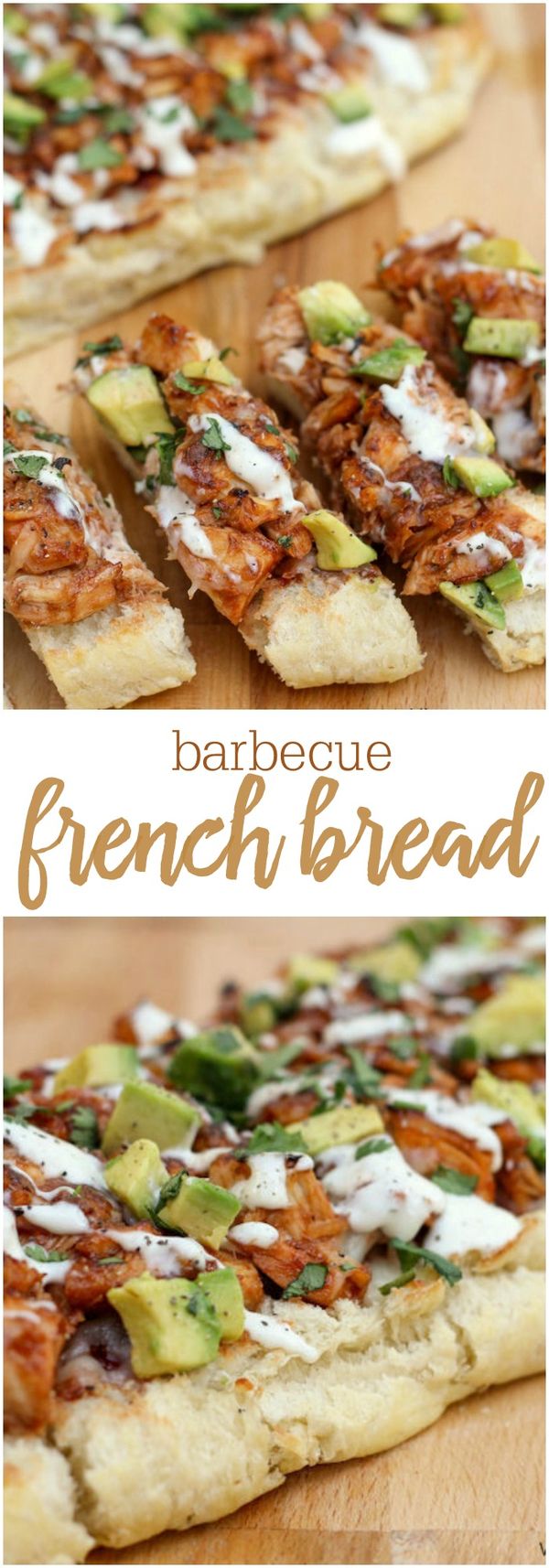 Barbecue Chicken French Bread