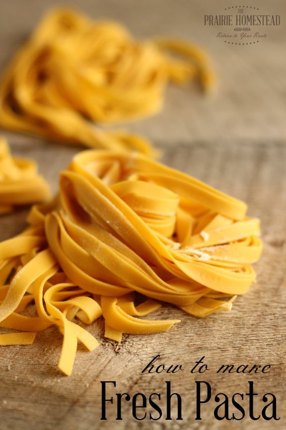 Basic Homemade Pasta