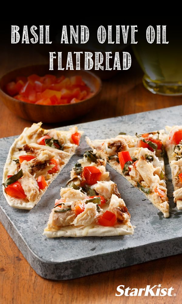 Basil and Olive Oil Flatbread