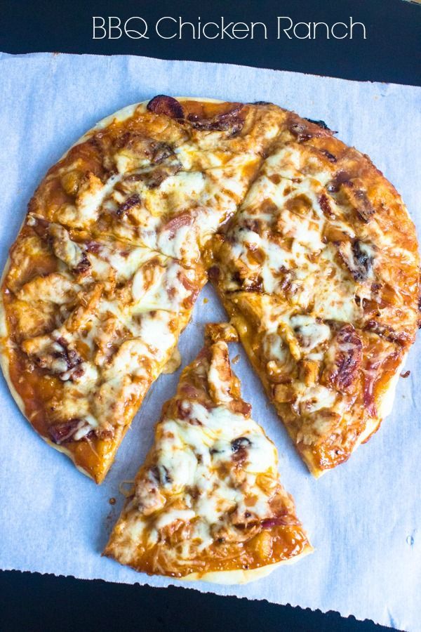 BBQ Chicken Ranch Pizza