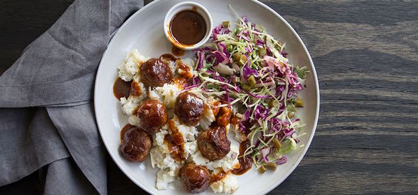 BBQ Pork Meatballs