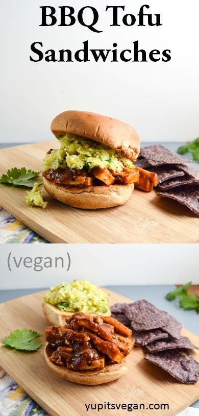 BBQ Tofu Sandwiches