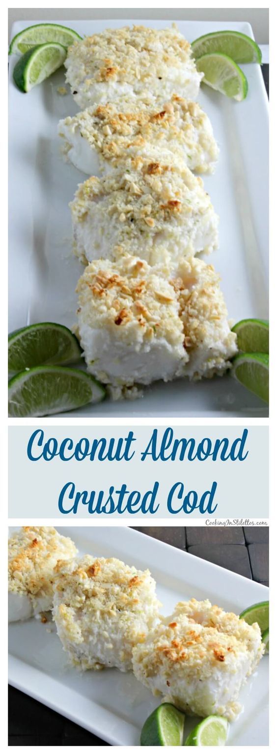 b]Coconut Almond Crusted Cod [/b