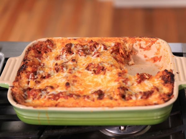 Beef and Bechamel Lasagna