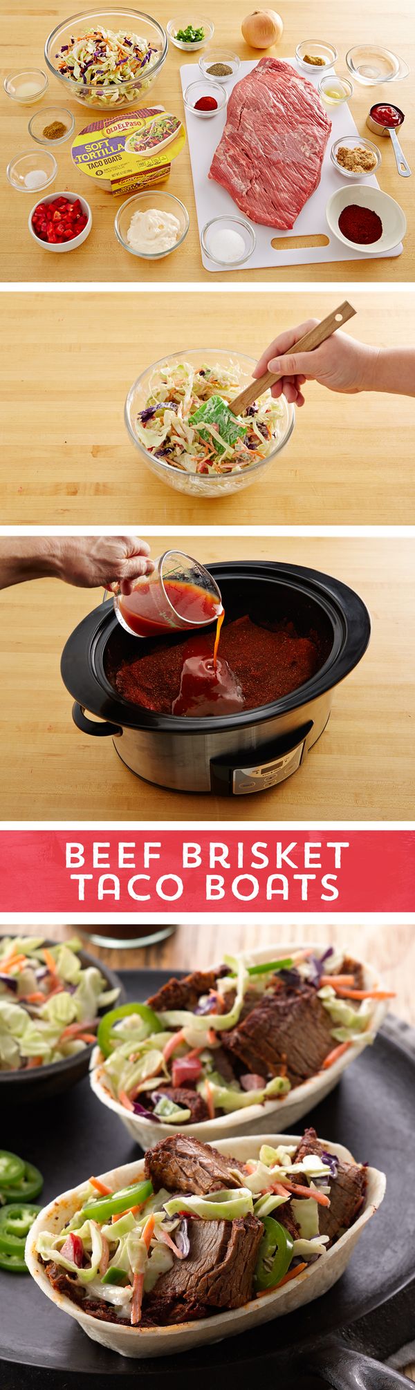 Beef Brisket Taco Boats™