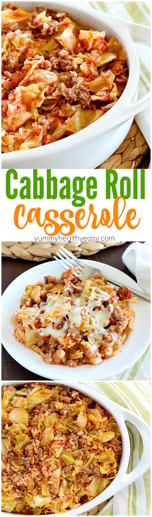 Beef Cabbage Roll Casserole