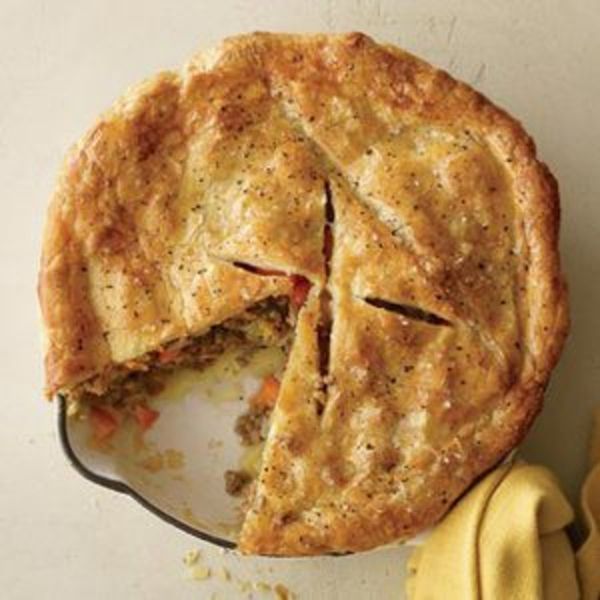 Beef, Cheddar and Potato Pie