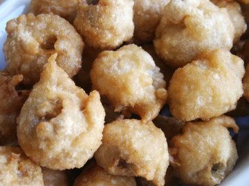 Beer Batter Fried Mushrooms