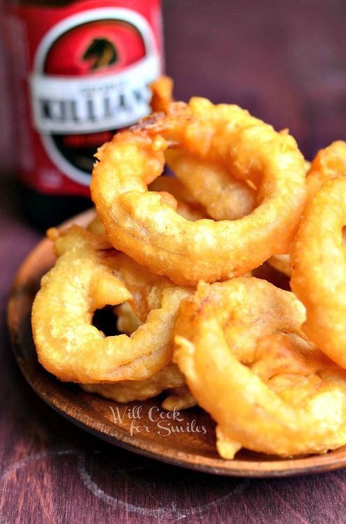 Beer Batter Onion Rings