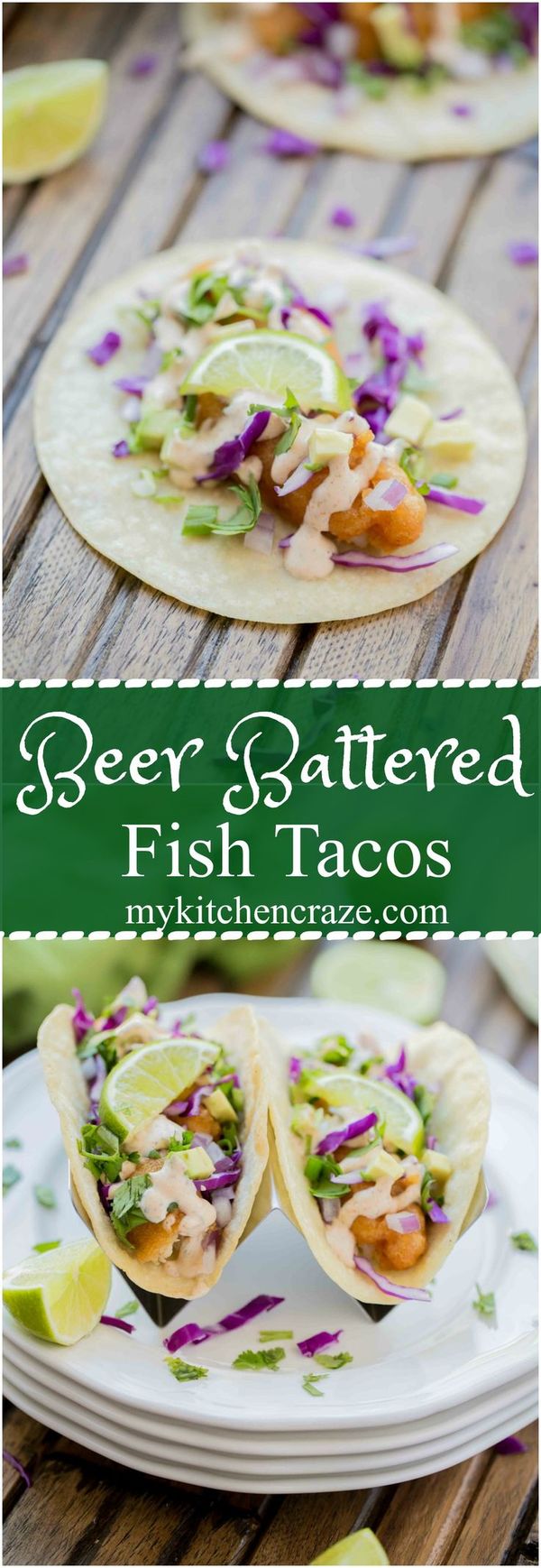 Beer Battered Fish Tacos