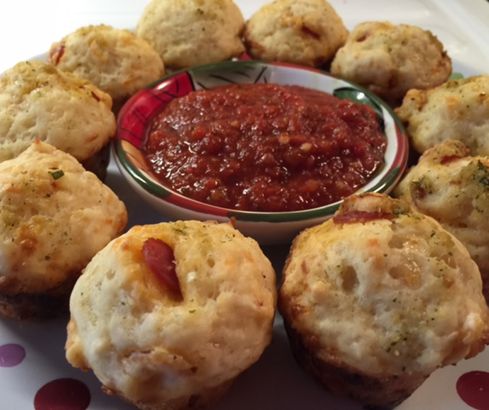 Beer Bread Pizza Bite