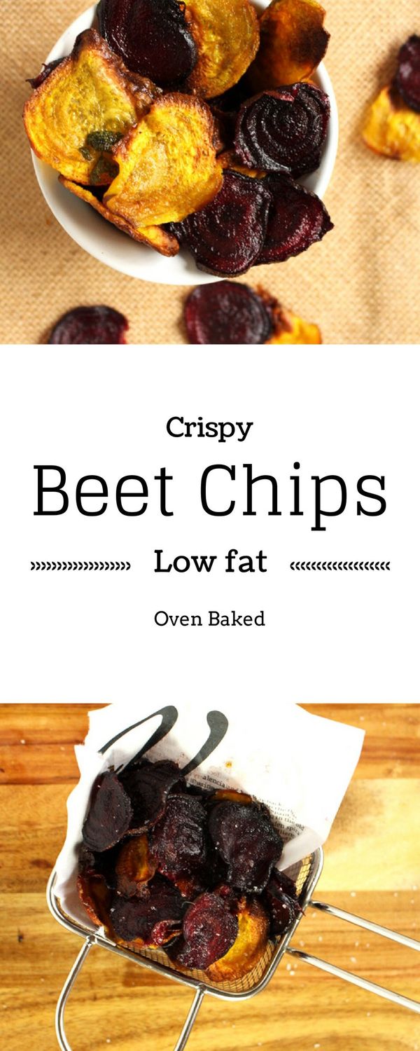 Beet Chips (Oven Baked