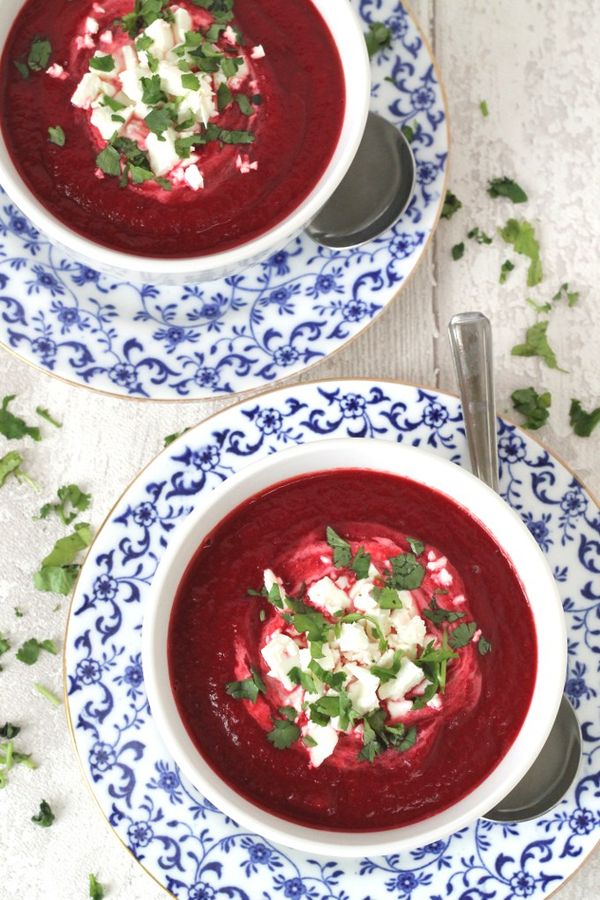 Beetroot & Carrot Soup