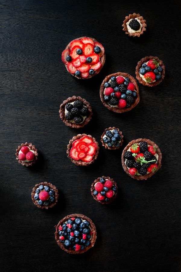 Berries and Cream Tartlets