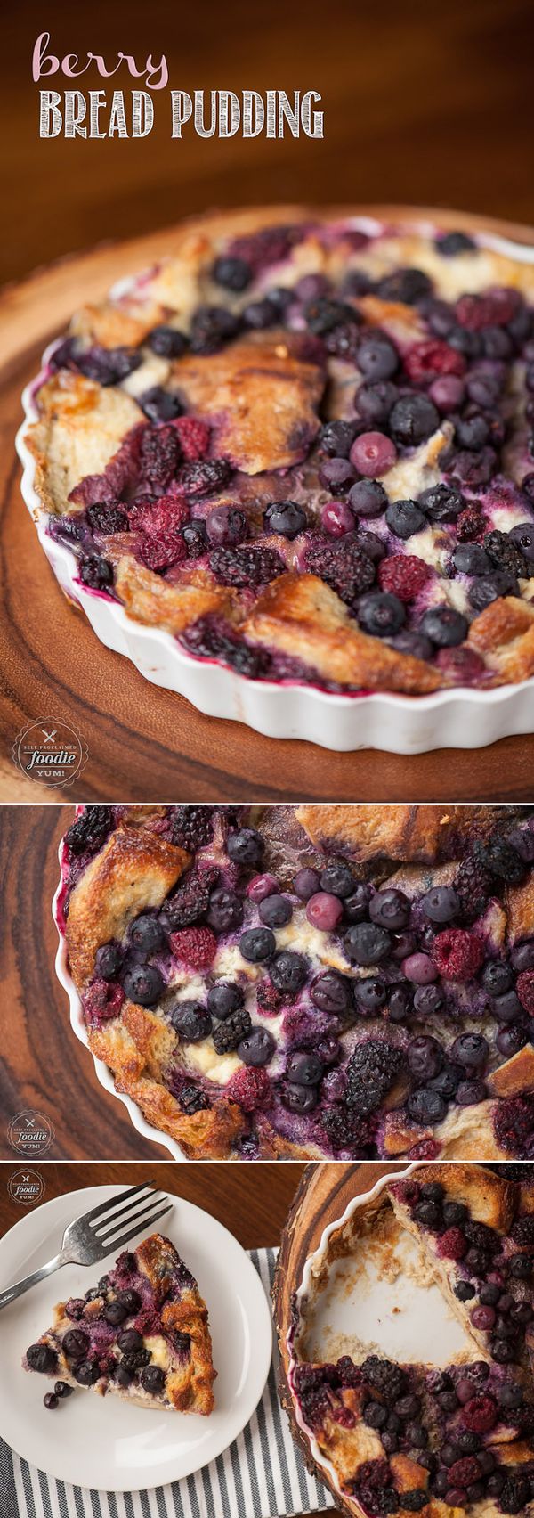 Berry Bread Pudding