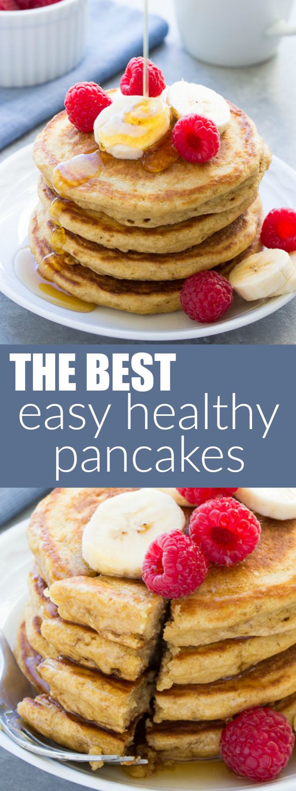 Best Easy Healthy Pancake Recipe (Makes Waffles Too!