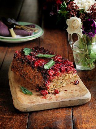 Best-ever cranberry & pistachio nut roast