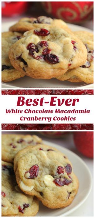 Best-Ever White Chocolate Cranberry Macadamia Nut Cookies