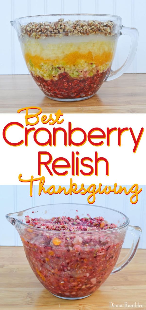 Best Fresh Cranberry Relish