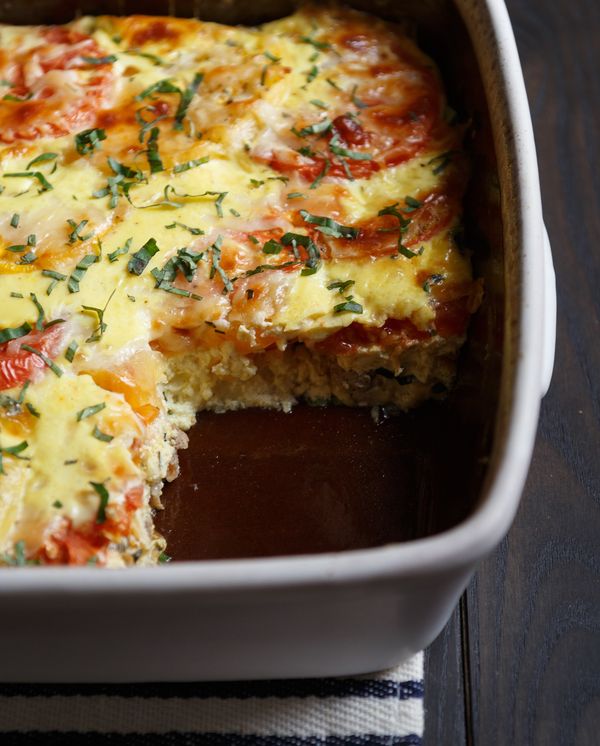 Best Heirloom Tomato Breakfast Casserole