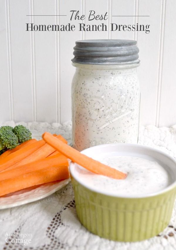 Best Homemade Ranch Dressing & Dip