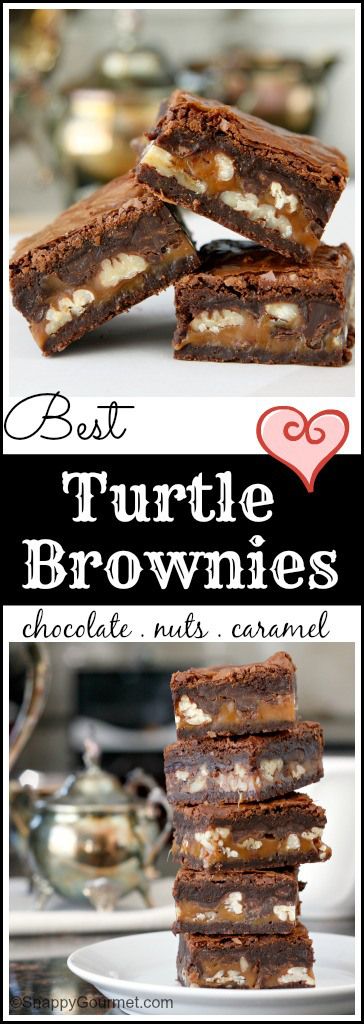 Best Turtle Brownies