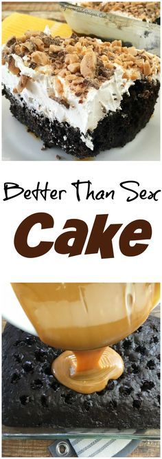 Better Than Sex Cake aka Ecstasy Cake