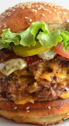 Big Boys' Beef Burger