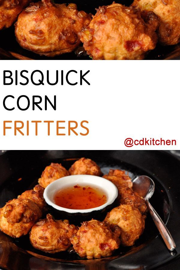 Bisquick Corn Fritters