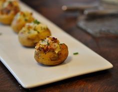 Bite-Size Twice-Baked Potatoes