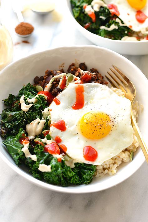 Black Bean Breakfast Bowls