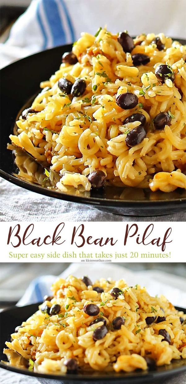 Black Bean Pilaf