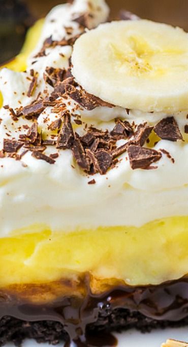 Black-Bottom Banana Cream Pie