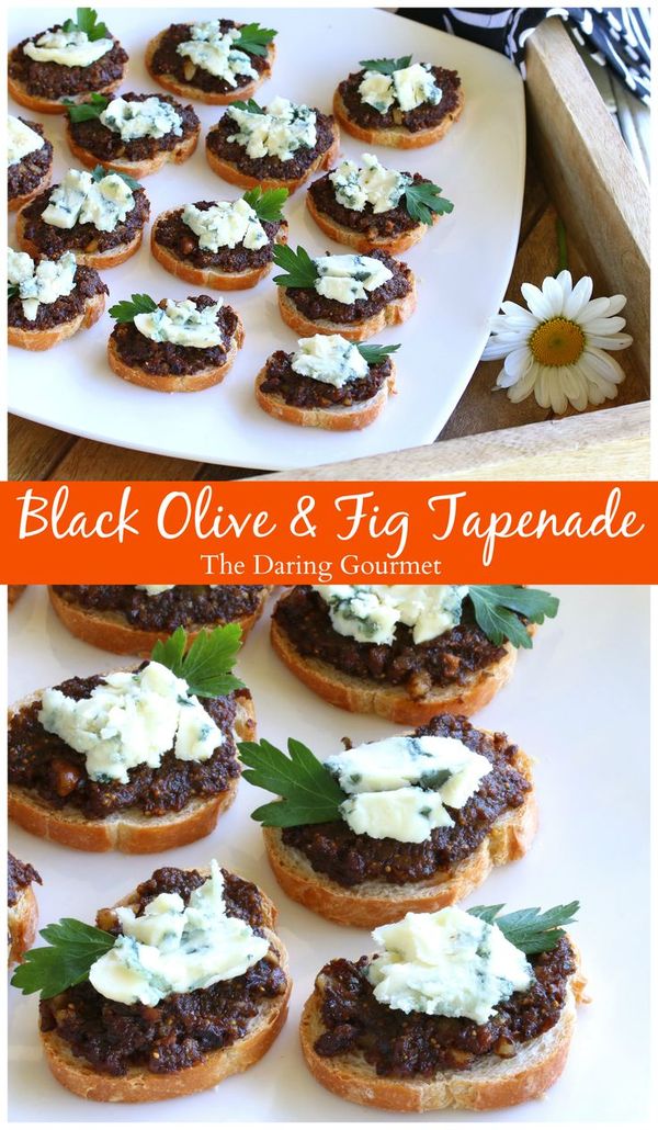 Black Olive & Fig Tapenade with Roquefort