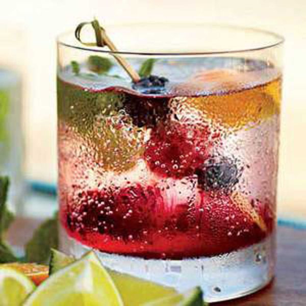 Blackberry Cooler Cocktail