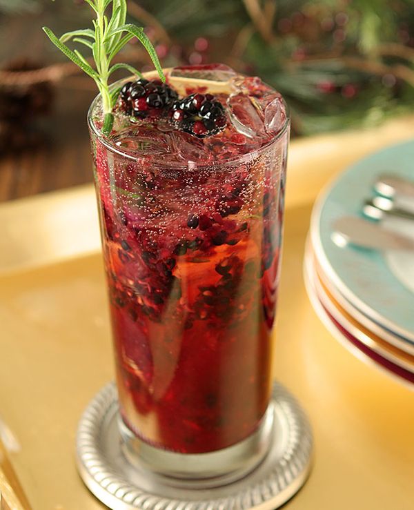 Blackberry Gin Sling