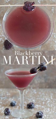 Blackberry Martini