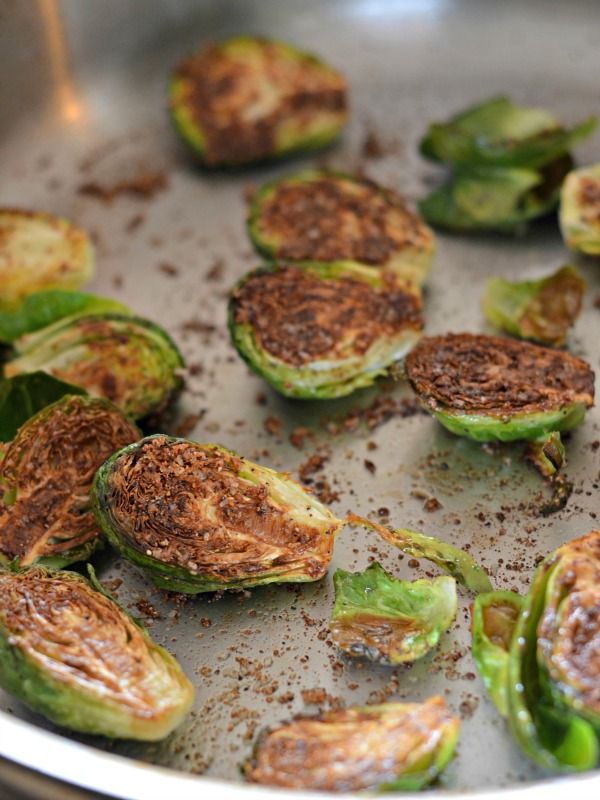 Blackened Brussels Sprouts