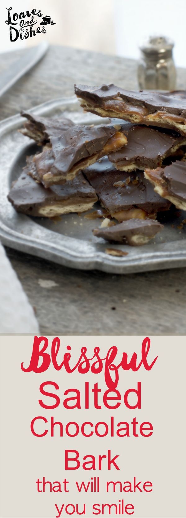 Blissful Salted Chocolate Bark That Will Make You Smile