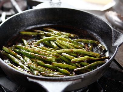 Blistered Green Beans