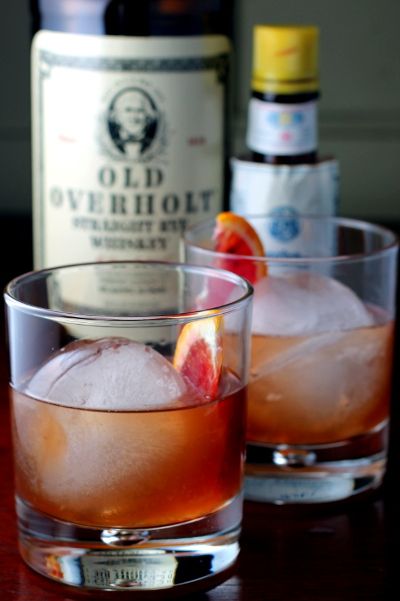 Blood Orange Old Fashioned